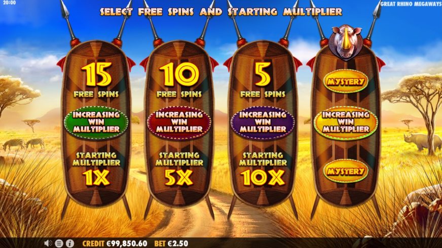Screenshot 2  Great Rhino Megaways