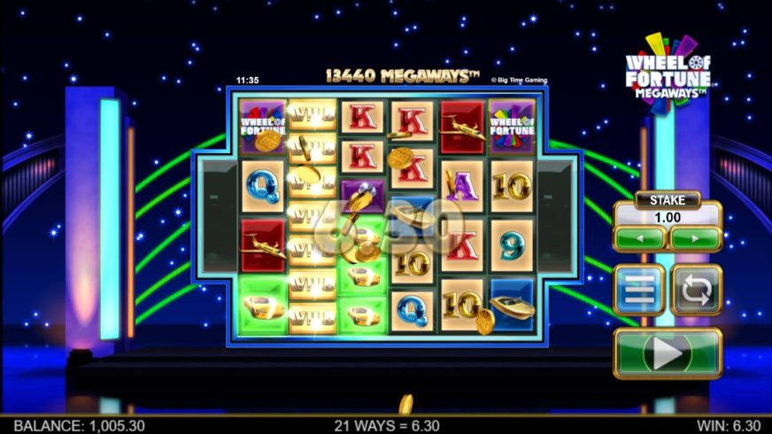 Screenshot 3  Wheel of Fortune Megaways